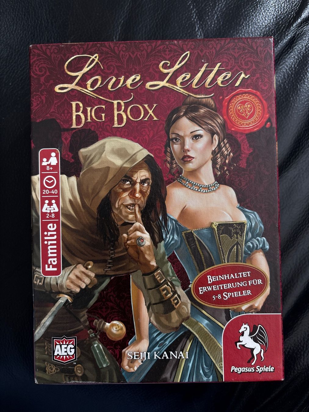 Pegasus Spiele Giochi: Love Letter Big Box, Pegasus Spiele – Usato da Bern venduto da blu123