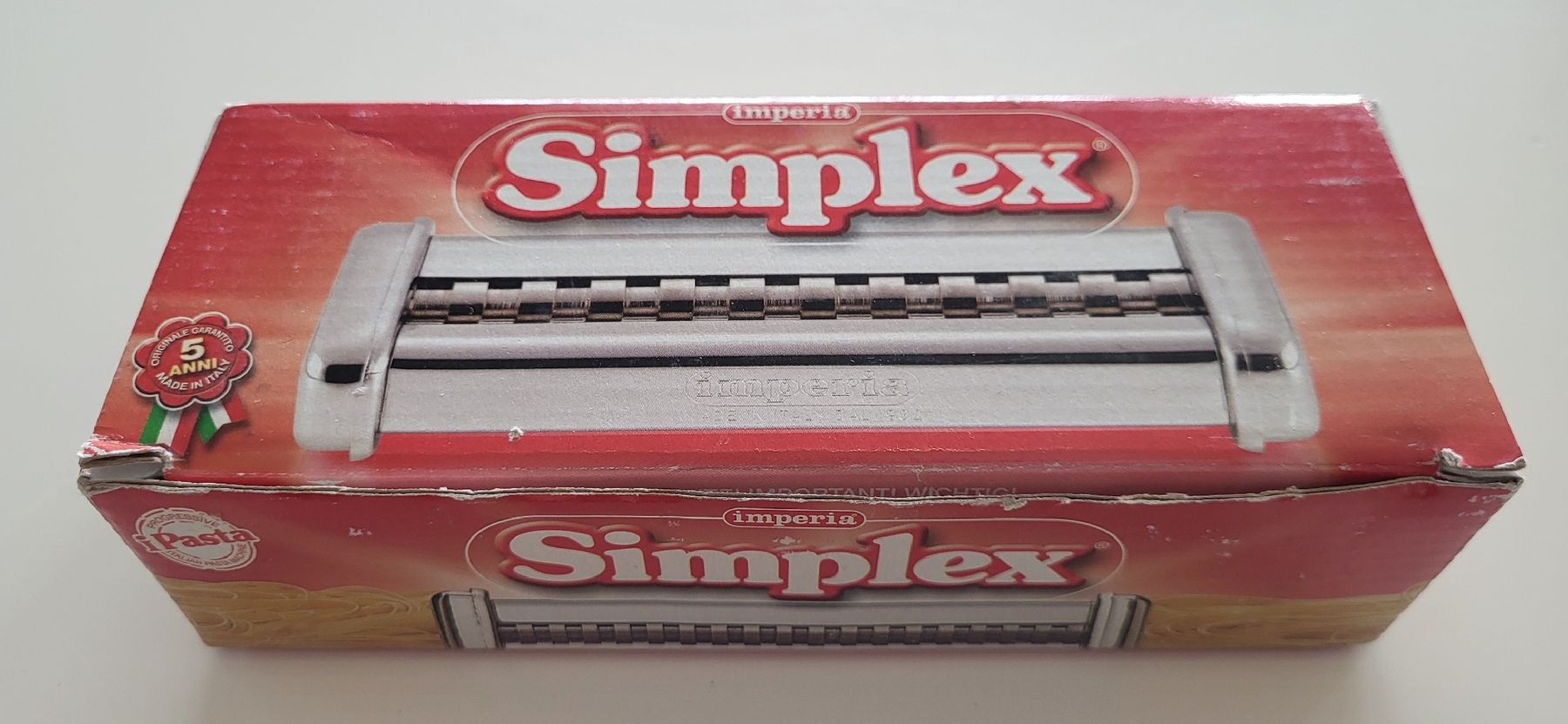 Elettrodomestici da cucina: Simplex Schneidevorrichtung Spaghetti 2 mm – Nuovo e nell'imballaggio originale da Figino venduto da mayam63