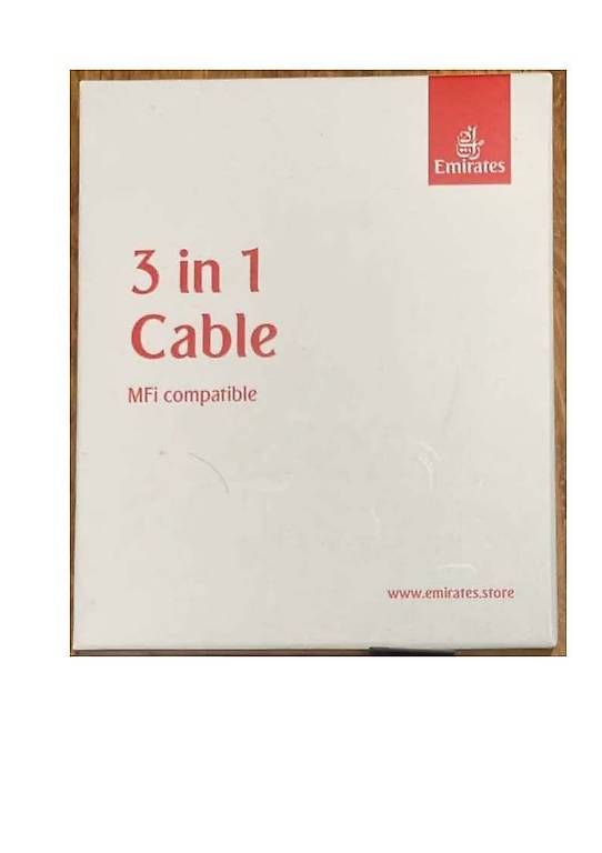 Cavi: Câble triple-embout Apple Android Samsung-1m Nylon – Usato da Genève venduto da JWLIU 2