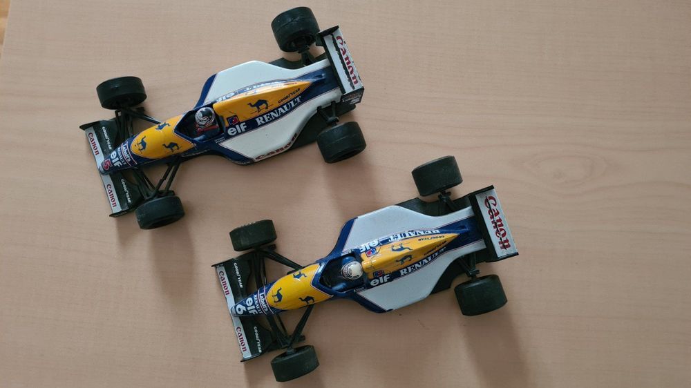 2 pièces ONYX 1:24 Williams Renault FW14 | Acheter sur Ricardo