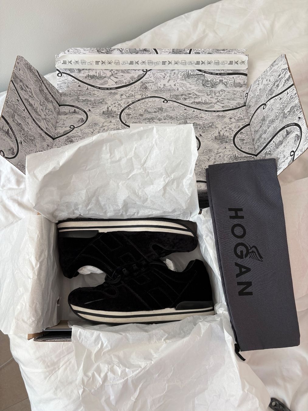 Hogan Scarpe da donna: Hogan baskets noir velvet 41 – Usato da Vésenaz venduto da ilomd 8