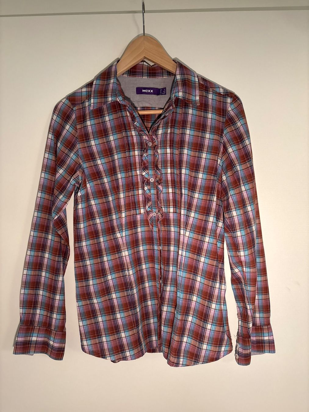 Mexx Blusen: Mexx Damenbluse kariert Gr. 36 – Gebraucht aus Wittnau von soufriere