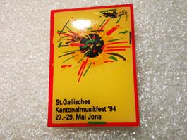 Ansteckpin 12: St. Gallisches Kantonalmusikfest 94