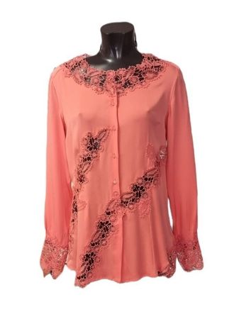 Ermanno Scervino Seiden Bluse