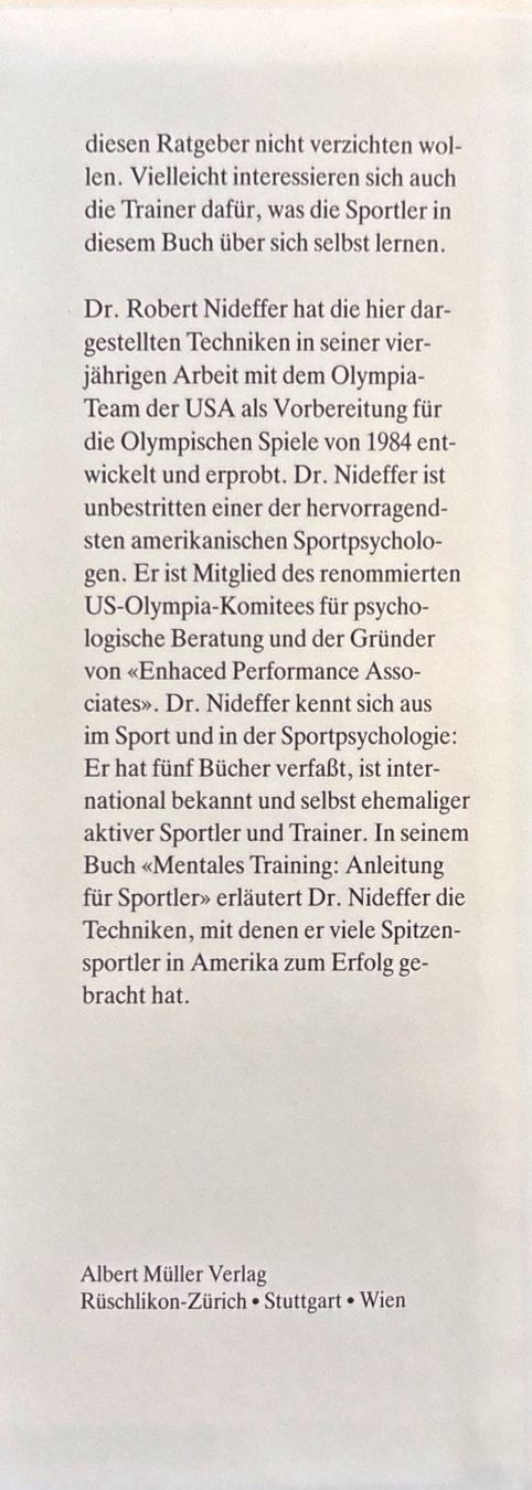 Bücher: Mental-Training – Neu (gemäss Beschreibung) aus Sarnen von Livres 3
