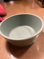 MUSHIE Babyschale aus Silikon, hellgrün - Top Zustand!