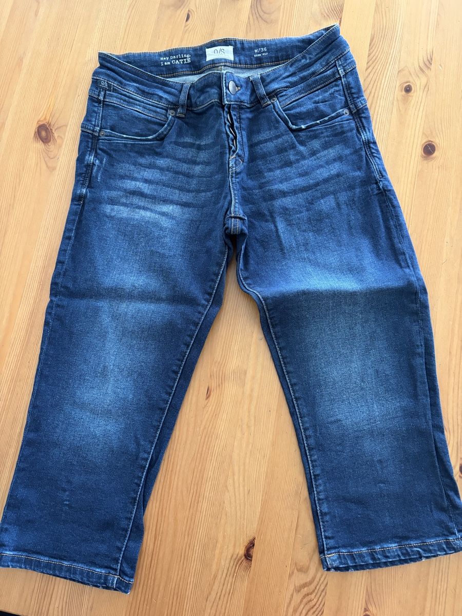 S.Oliver Jeans: QS by S.Oliver Damen Capri Jeans Gr. 36 – Usato da Aarberg venduto da Kiralina81
