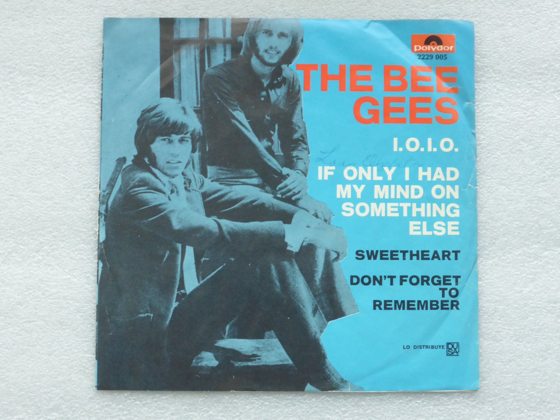 Dischi in vinile: Vinyl Single   EP  THE BEE GEES – Usato da Küssnacht am Rigi venduto da Mondkinder