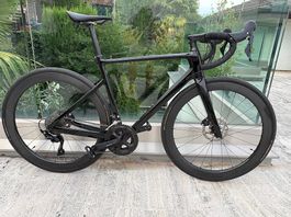 Bici da corsa Road bike full carbon van rysel edr cf 105 54