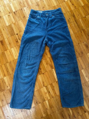 Pantalon velours Kings Of Indigo bleu occasion