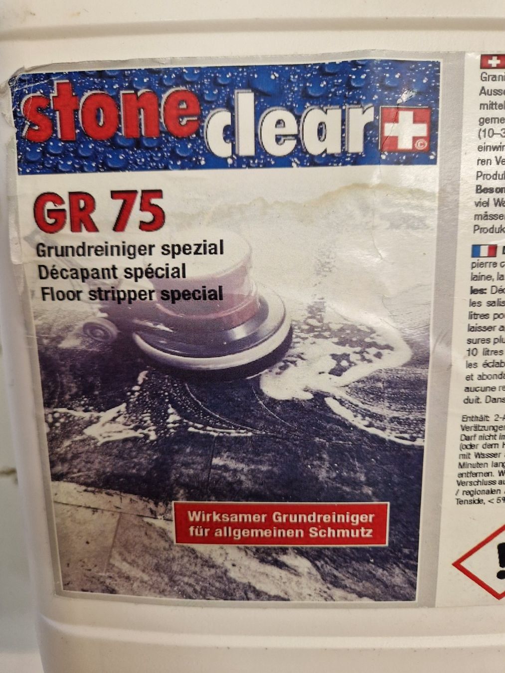 Minerali & Pietre curative: Stone Clear GR75 3L – Usato da Wädenswil venduto da verebe 1