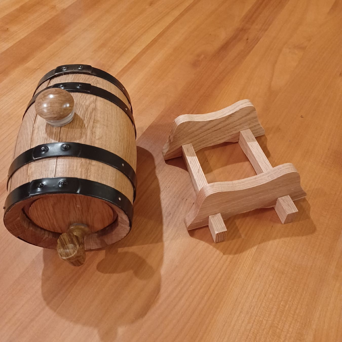 Accessoires:  Kleines Eichenfass , Weinfass , Schnapsfass, Bierfass – D'occasion à Waldkirch par Fantasia-101 3
