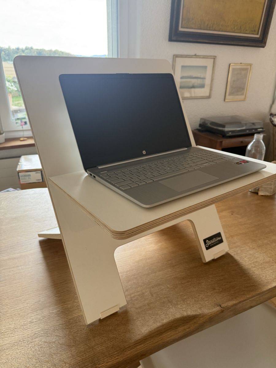 Bureaux: Stehschreibtisch Aufsatz Standsome – D'occasion à Winkel par grexy 2
