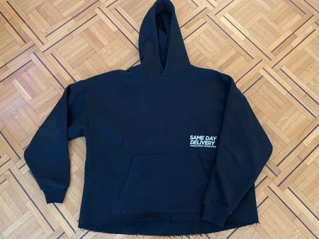 Sweet à capuche oversize Stmd noir
