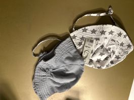 Baby Sommerhüte mit Sternen und Streifen Grösse 44 neu