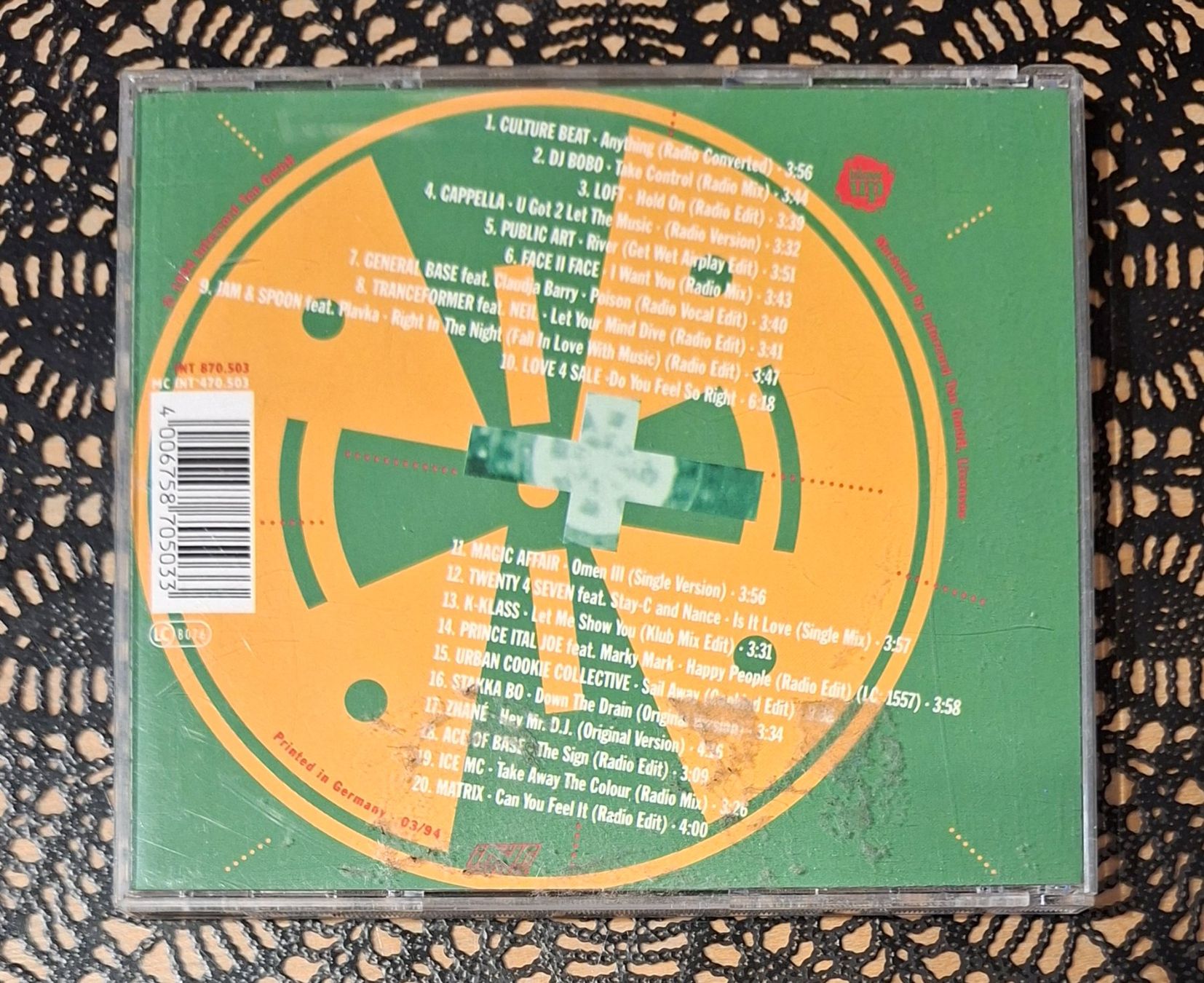 CD: Dance Mission Vol. 4, CD 1994, Hit Compilation, Sampler – Usato da Amriswil venduto da Celini3 1