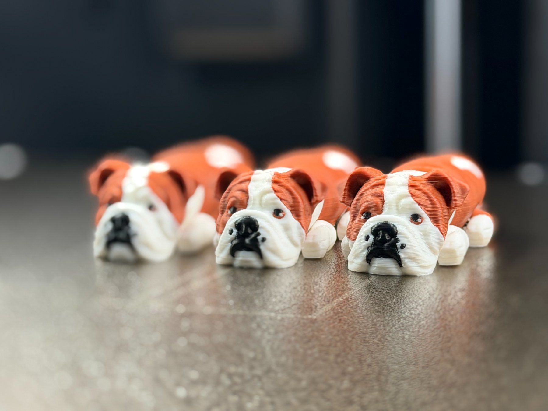 Giocattoli: Flexino Hunde - Bulldogge – Nuovo e nell'imballaggio originale da Werthenstein venduto da Mnozilbrass