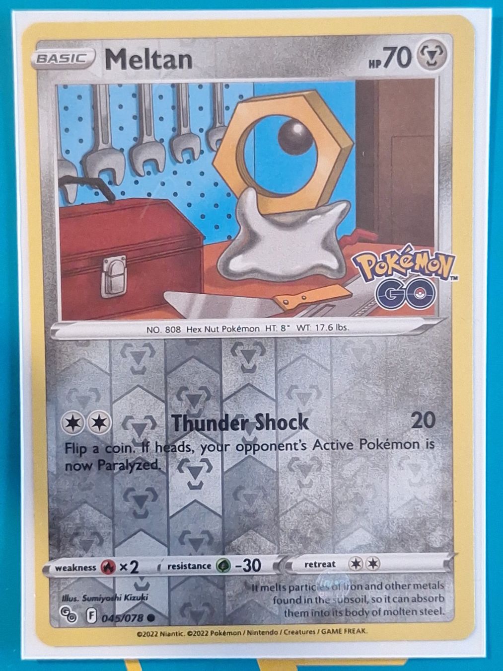 Pokémon Carte collezionabili: Meltan - Reverse Holo - Pokemon GO #2.10 – Usato da Altstätten SG venduto da GGsGameshop