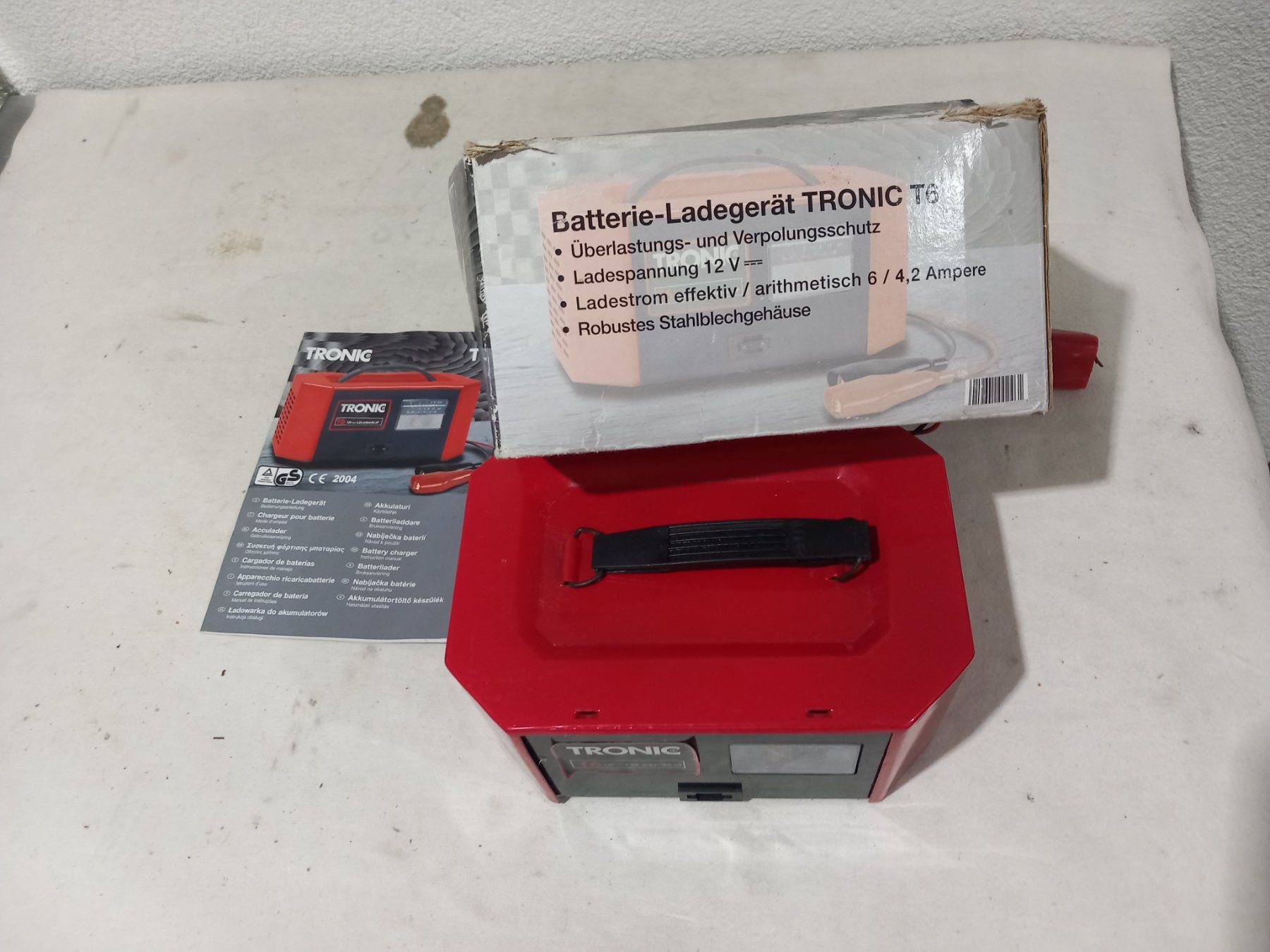Batterie-Ladegeräte: KFZ-Batterie-Ladegerät Tronic T6 – Gebraucht aus Rheinau von profitronic.shop 8