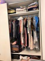 Kleiderschrank weiss mit Schiebetüren guter Zustand