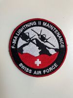 Badge Swiss Air Force F-35 Maintenance