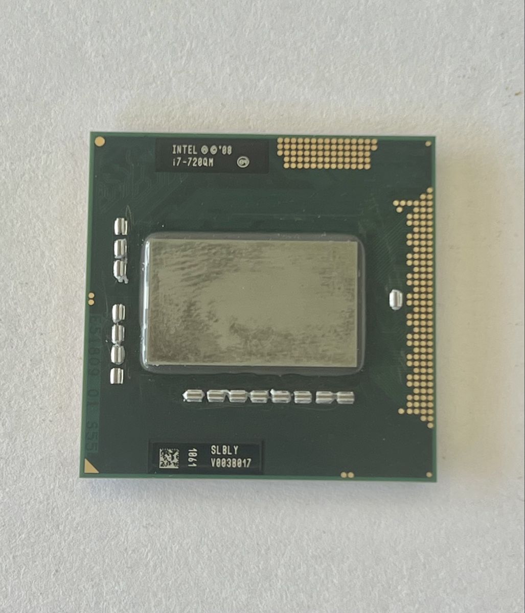 Intel Schede madri: Processeur Intel Core i7-720QM - Parfait pour upgrade! – Usato da Chavornay venduto da MD_77