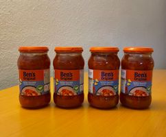 4 Gläser Ben’s Original Sauce Süß Sauer mit extra Ananas