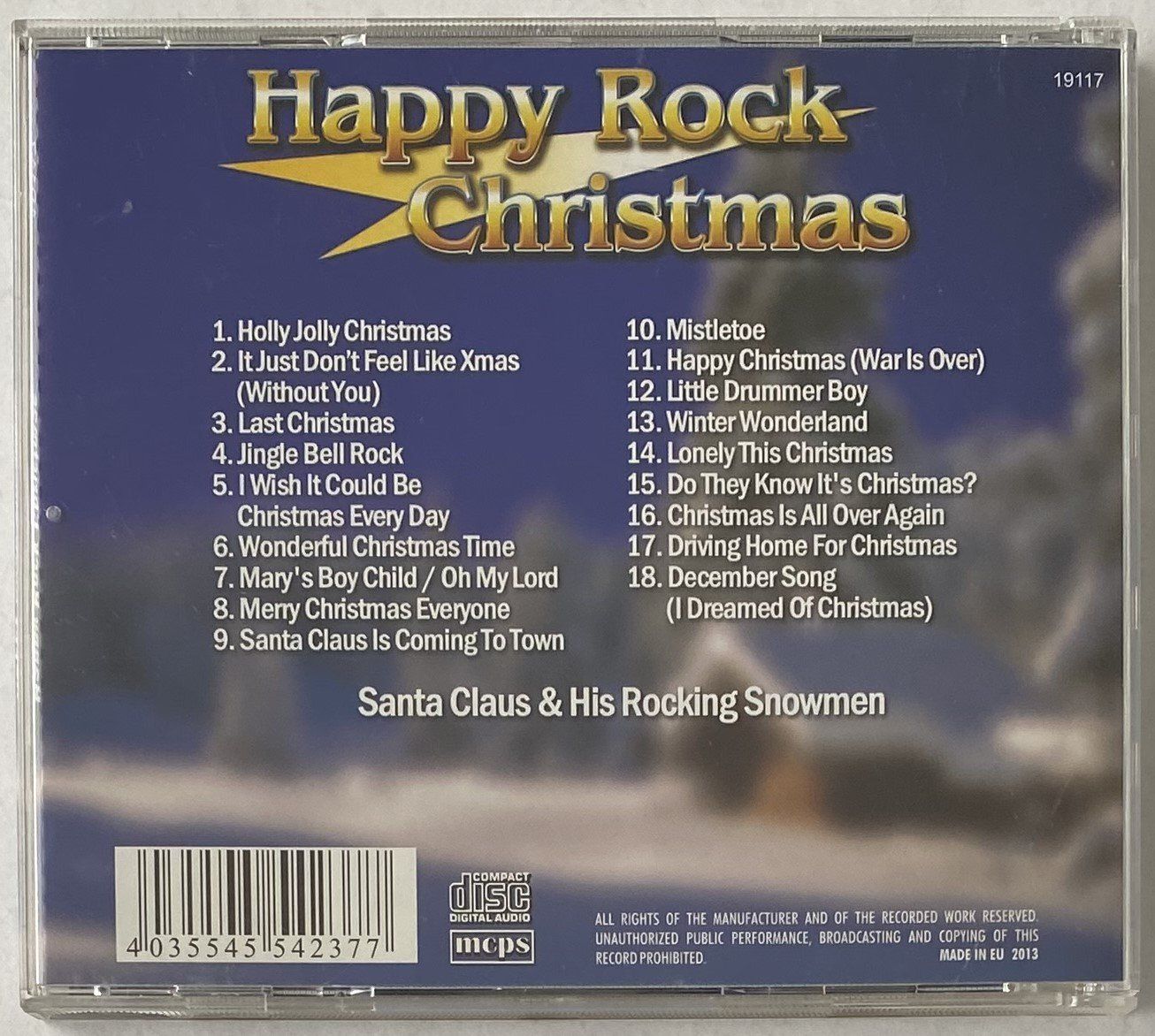 CD: Happy Rock Christmas – Usato da Flums venduto da Asquillo 1