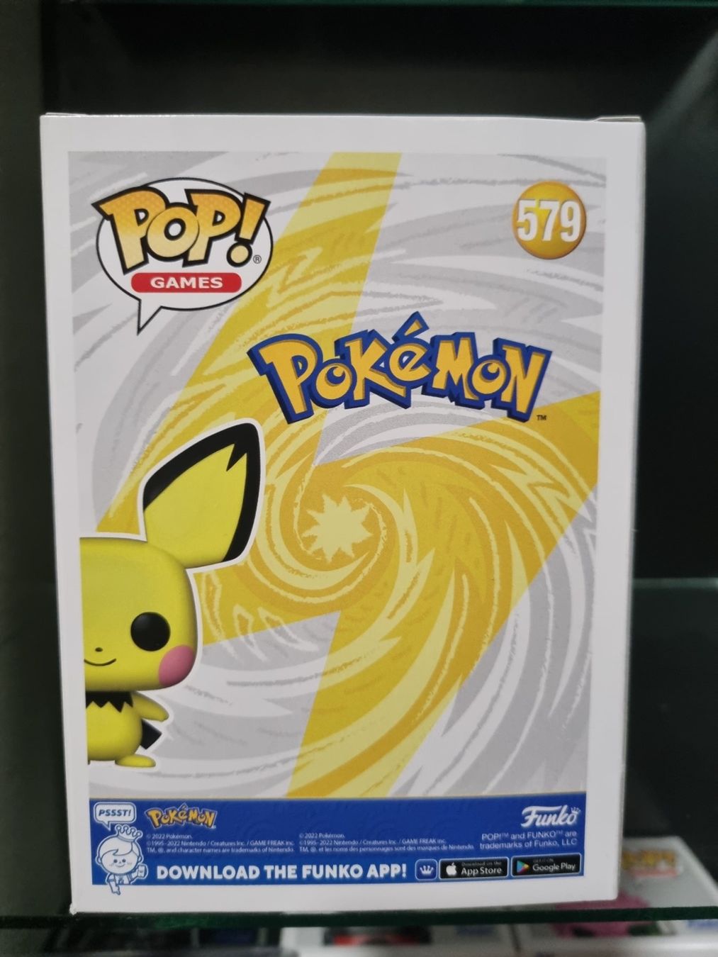 Funko Figuren: Funko Pop Pokémon # 579 - Pichu – Neu und originalverpackt aus Oberdorf NW von CollectingWorld 1