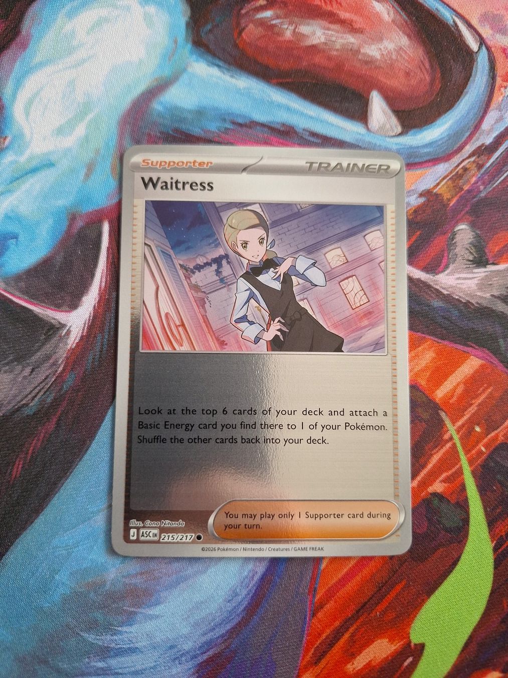 Pokémon Carte collezionabili: Waitress - Reverse Holo - Pokemon Ascended Heroes – Usato da Altstätten SG venduto da GGsGameshop