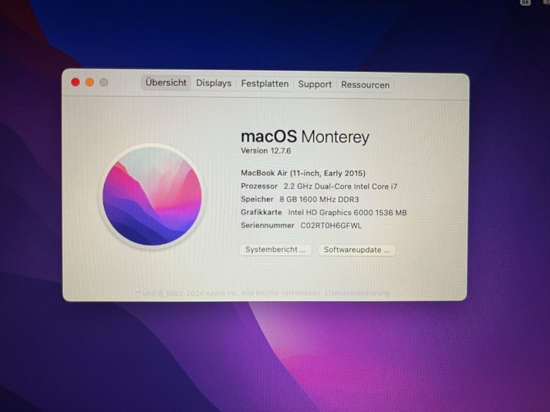Apple Notebook: MacBook Air Early 2015 – Usato da Brütten venduto da Danisp 4