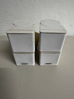 Bose Würfel Lautsprecher weiss Paar mit Halterung gebraucht