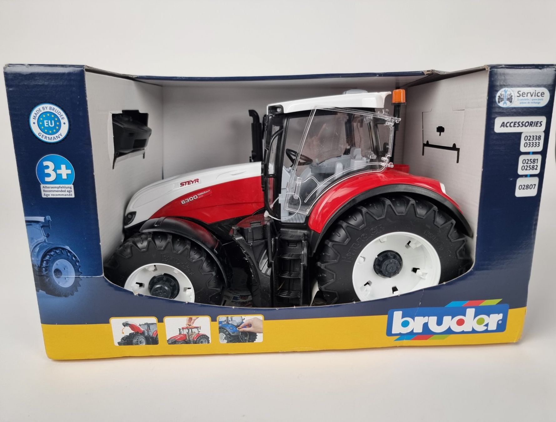 Bruder Giocattoli: Bruder Traktor Steyr 6300 – Usato da Urtenen-Schönbühl venduto da Restwert_Schoenbuehl 1