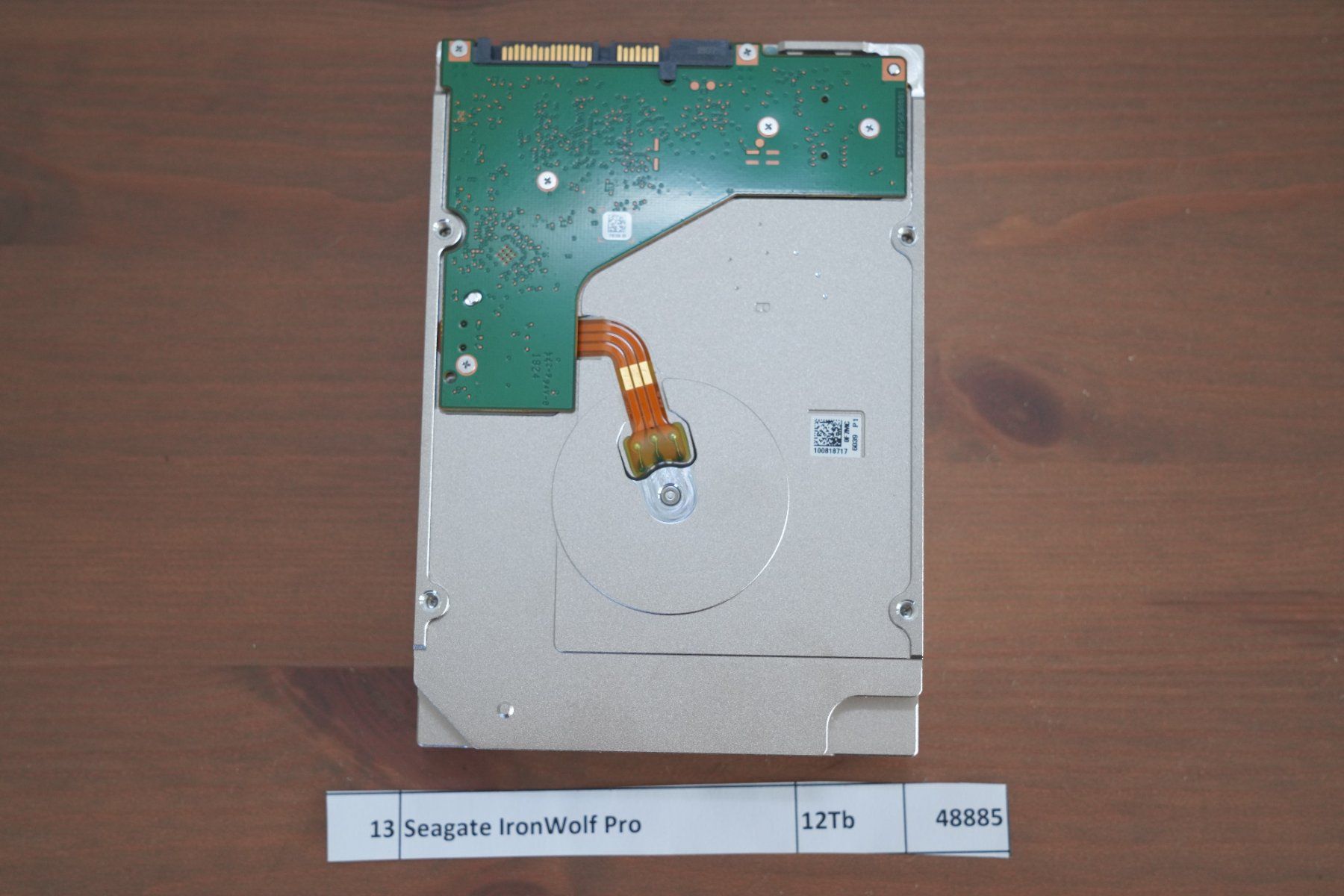 Seagate Dischi rigidi: Disk SATA 12Tb Seagate IronWolf Pro NAS - 48885 Stunden – Usato da Zürich venduto da Lock5151 1