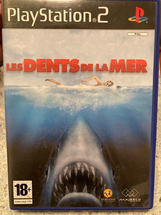 Jeu Les Dents De La Mer Sur PS2 – Complet, PAL, FR, Comme Neuf (2006, Action, PEGI 18)