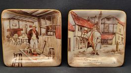 2x Oliver Twist Keramik Ablagen, STAFFORDSHIRE England