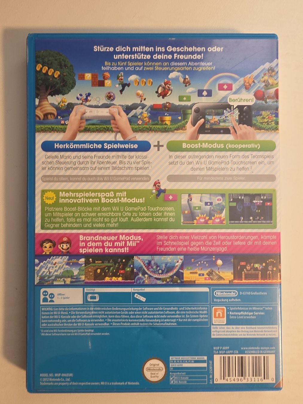 Nintendo Spiele: New Super Mario Bros. U Nintendo Wii U – Gebraucht aus Tafers von whereyogamesat 1