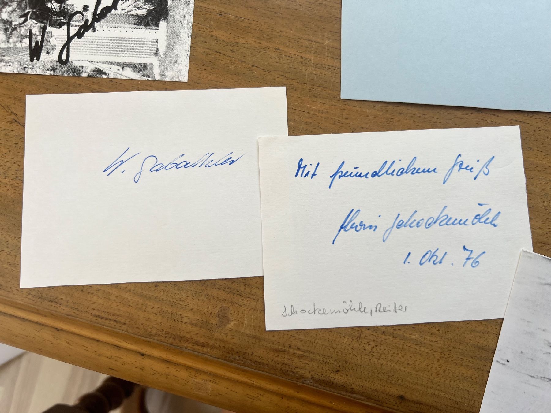 Autogramme: Verschiedene Autogramme 310 – Gebraucht aus Glattfelden von maa_qcj8 5