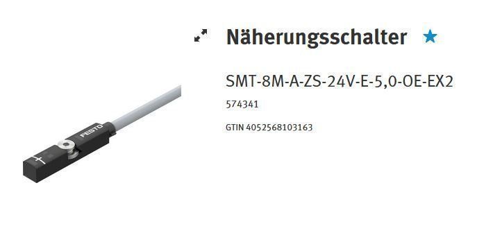 Interruttori: Näherungsschalter-Festo T-Nut – Nuovo (secondo la descrizione) da Hägendorf venduto da nevecon 1