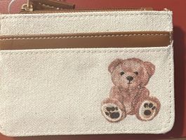 Süsses Portemonnaie mit Teddybär-Motiv, Neuwertig!