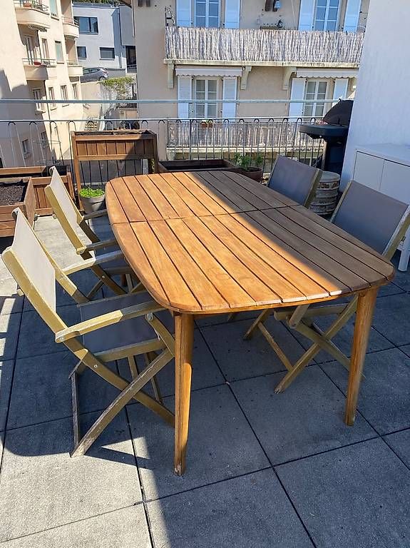 Stühle: 8 chaises de jardin Pfister – Gebraucht aus Lausanne von nat_86nm 2