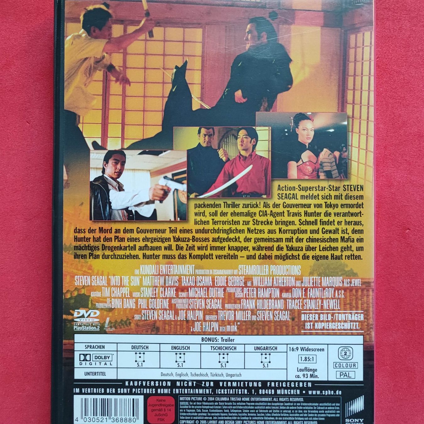 Alle DVDs: Into The Sun - Im Netz der Yakuza – Gebraucht aus Dübendorf von kb86_MOVIE 1