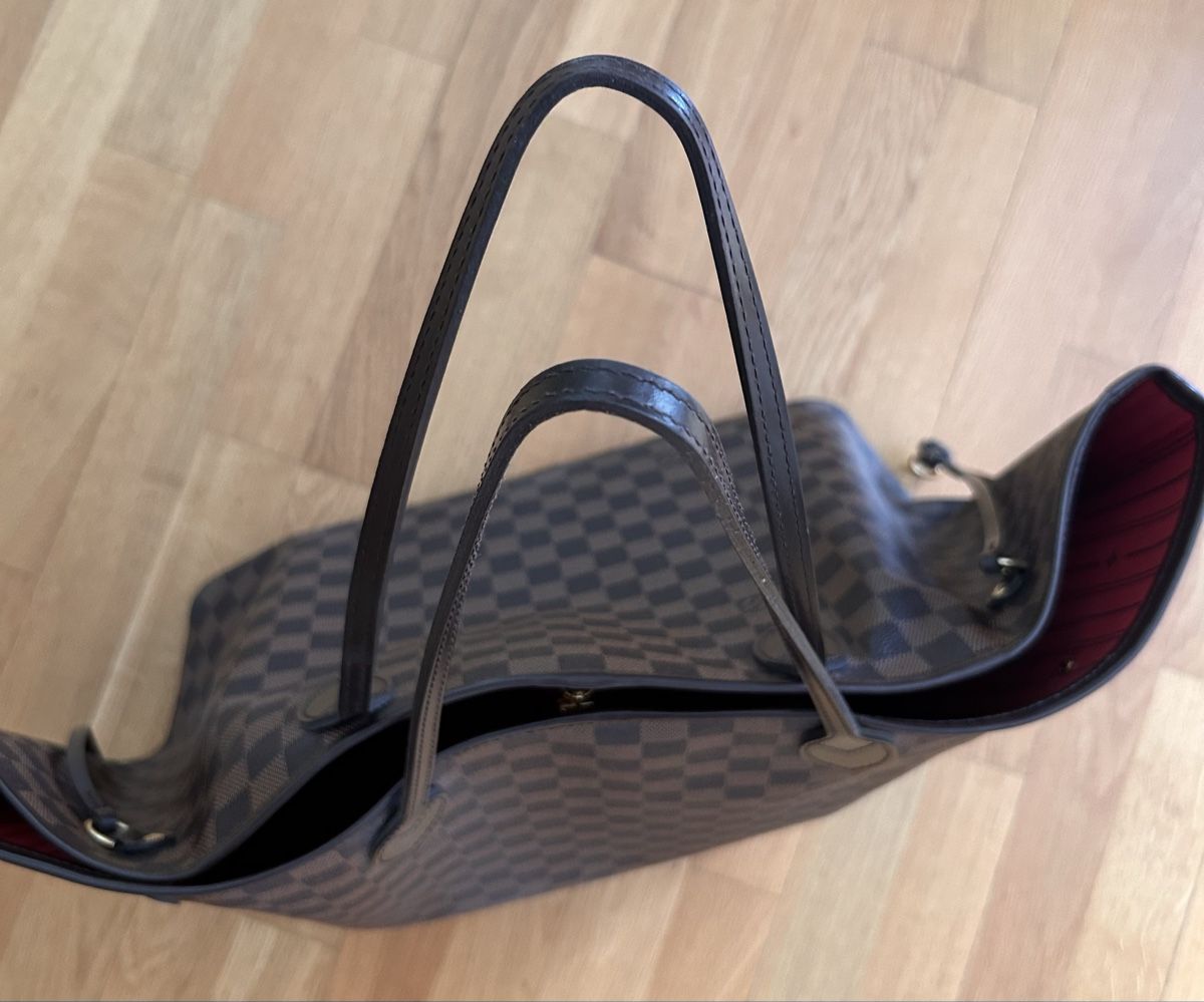 Louis Vuitton Taschen für Damen: Louis Vuitton Neverfull GM Damier – Gebraucht aus Basel von MyAn 6