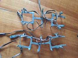 Steigeisen Vintage Achtung nur Deko Steighilfe Bergsteiger