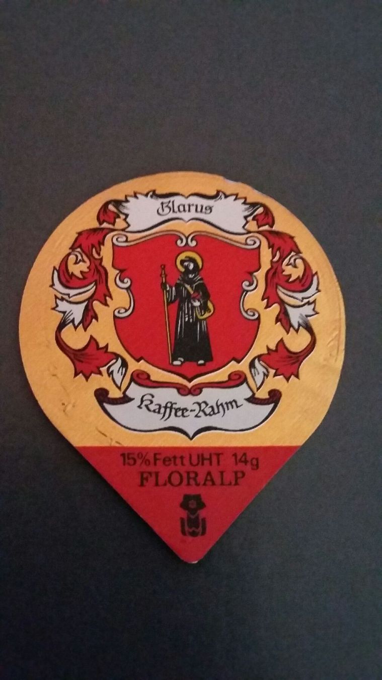 Coperchi dei cremini per caffè: KRD aus Serie 12 "Kantonswappen" / Nr. 9 – Usato da Goldau venduto da Soundbookie