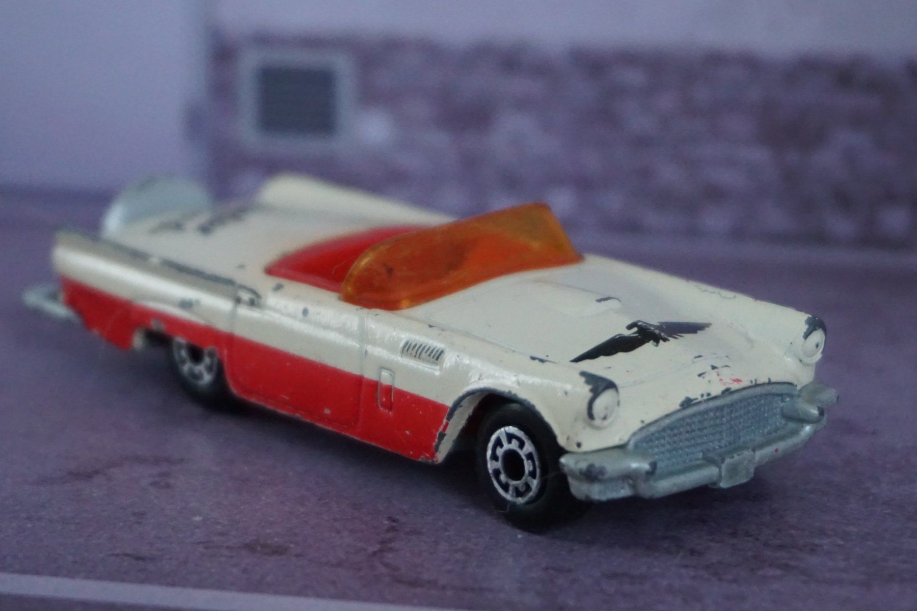 Matchbox Modellini d'auto: Matchbox `57 Thunderbirb Gabi KULT !!!!!!!!! – Usato da Reiden venduto da Doppeldecker69
