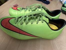 Nike Mercurial Fussballschuhe grün/rosa Gr.36.5