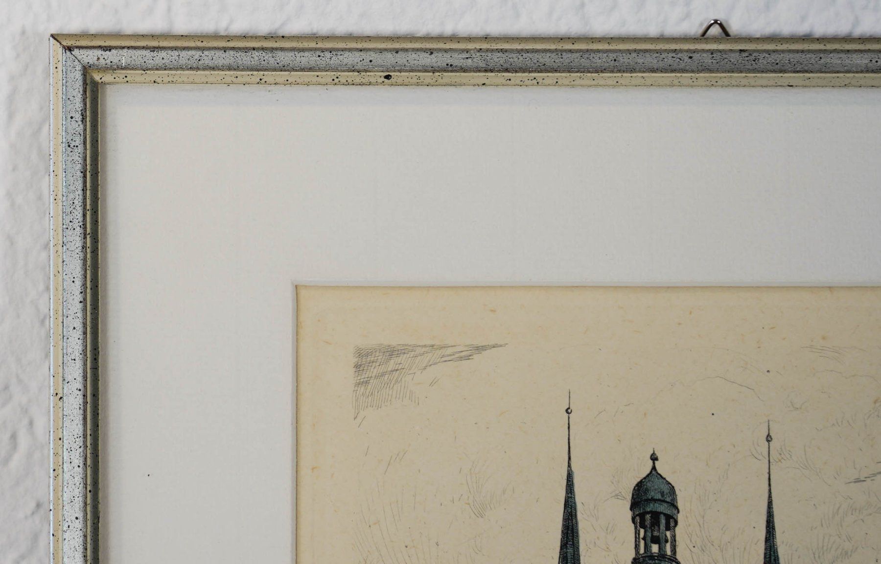 Foto & Immagini: Gerahmte Farbradierung "Rathaus Wernigerode", sign. Brückner – Usato da Dietikon venduto da zajactb 3