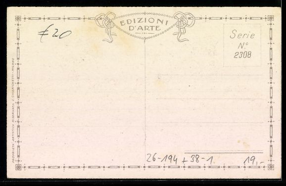 Cartoline postali: A. Bertiglia: Kinder als Figuren auf ein – Usato da Berlin venduto da bartko-reher 1