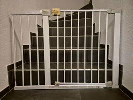 Treppengitter/Türgitter von Safety 1st mit Verlängerung 28cm